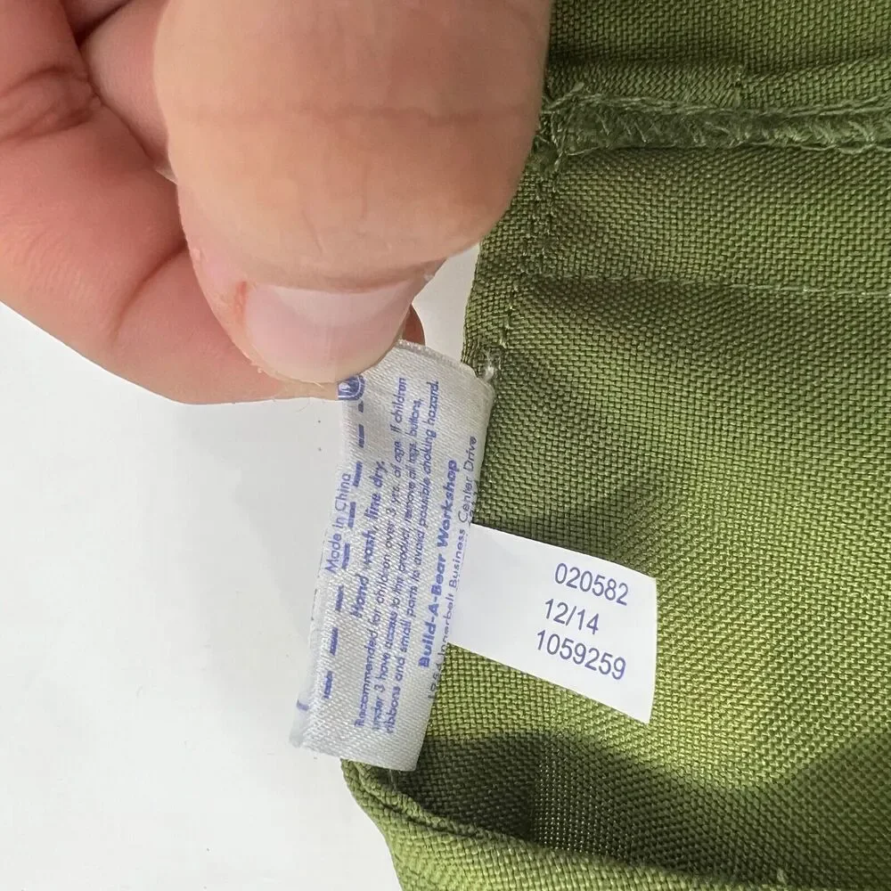 Build-A-Bear US ARMY MILITARY UNIFORM Shirt Teddy Clothes RETIRED
